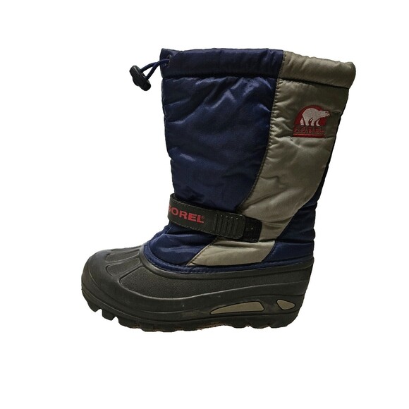 Sorel Kagaong Men's Winter Shoes Waterproof Multicolor Pull-On Snow Boots Size 5 - Picture 1 of 9